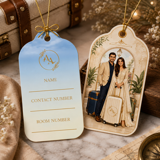 Journey of Love 3D Luggage Tag