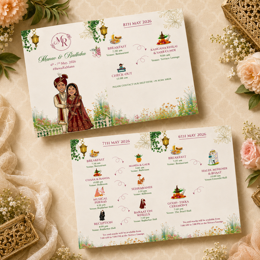 Ivory Garden Keyholder Itinerary 2D