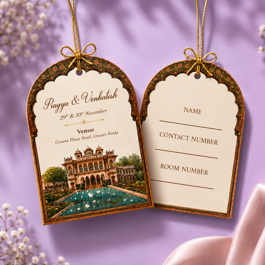 Royal Haveli 3D Luggage Tag