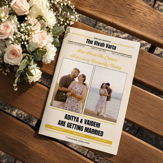 The Vivah Varta Wedding Newspaper