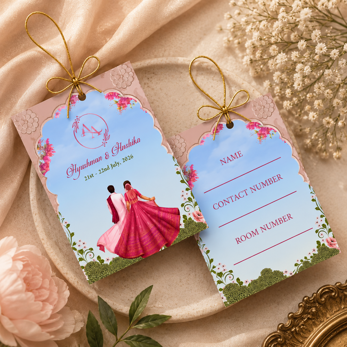 The Signature Guest 2D Luggage Tag