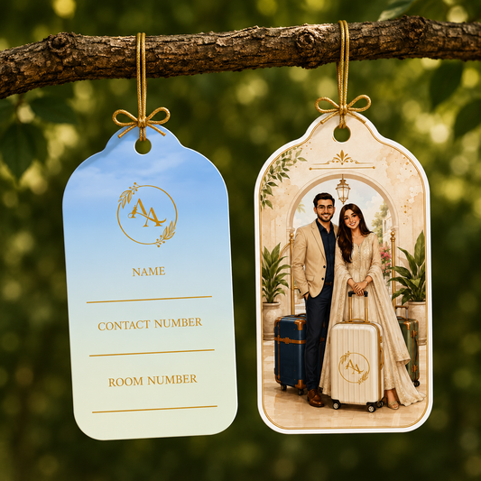 Journey of Love 3D Luggage Tag