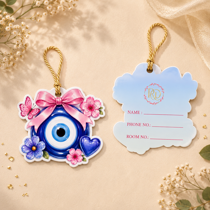 Evil Eye 3D Luggage Tag