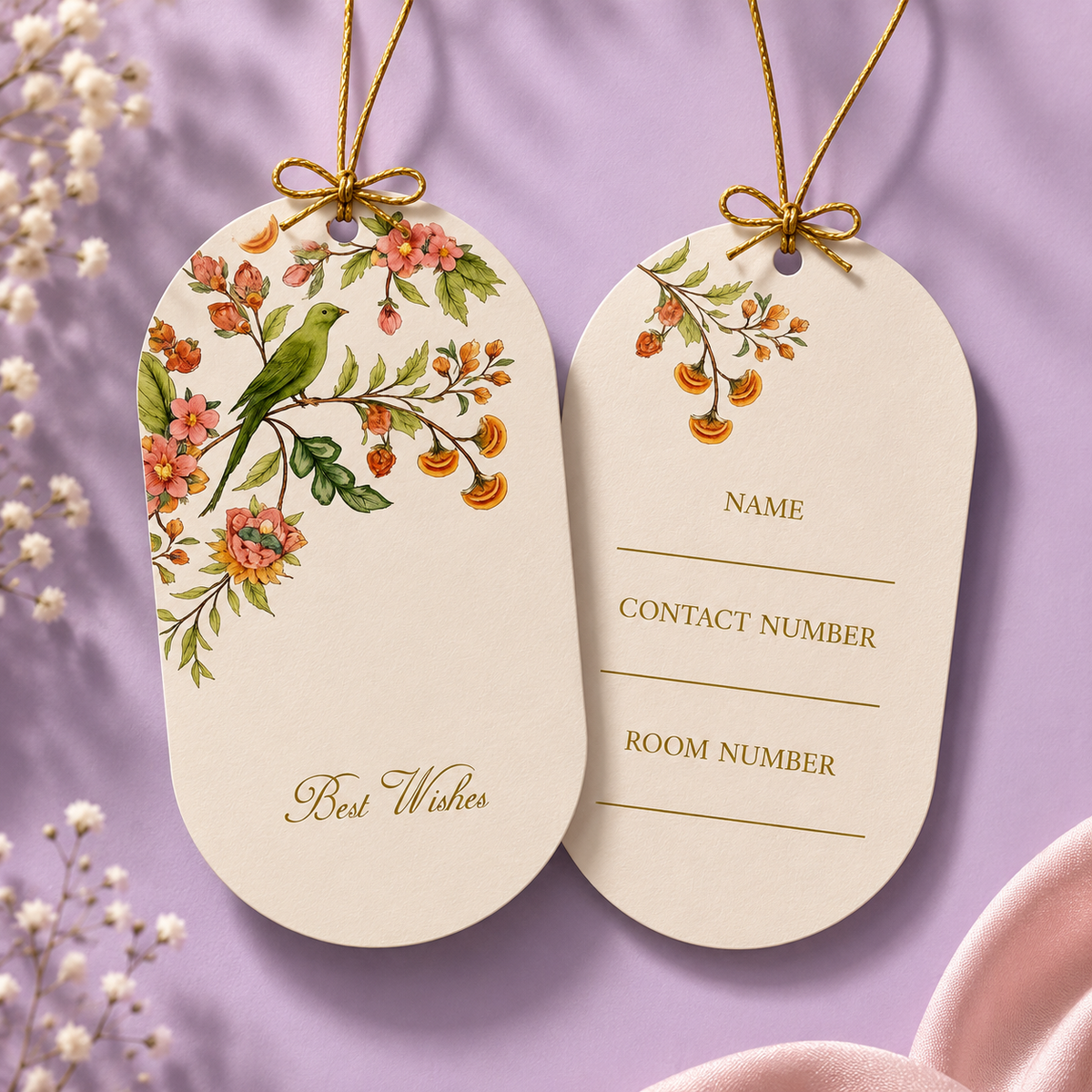 Garden Song 3D Luggage Tag