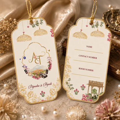 Rajputana Tales 3D Luggage Tag