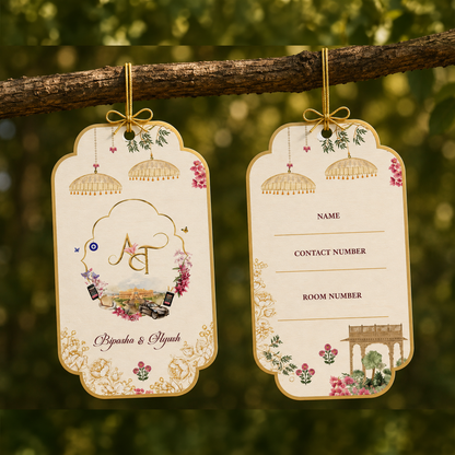 Rajputana Tales 3D Luggage Tag