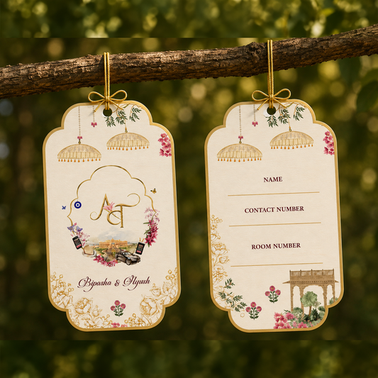Rajputana Tales 3D Luggage Tag