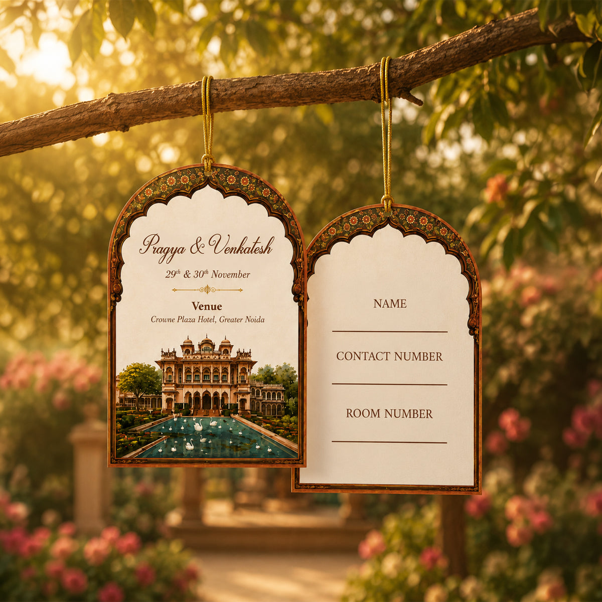 Royal Haveli 3D Luggage Tag