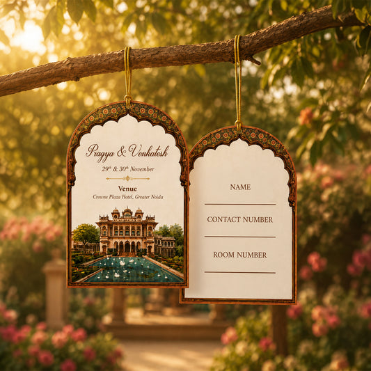 Royal Haveli 3D Luggage Tag