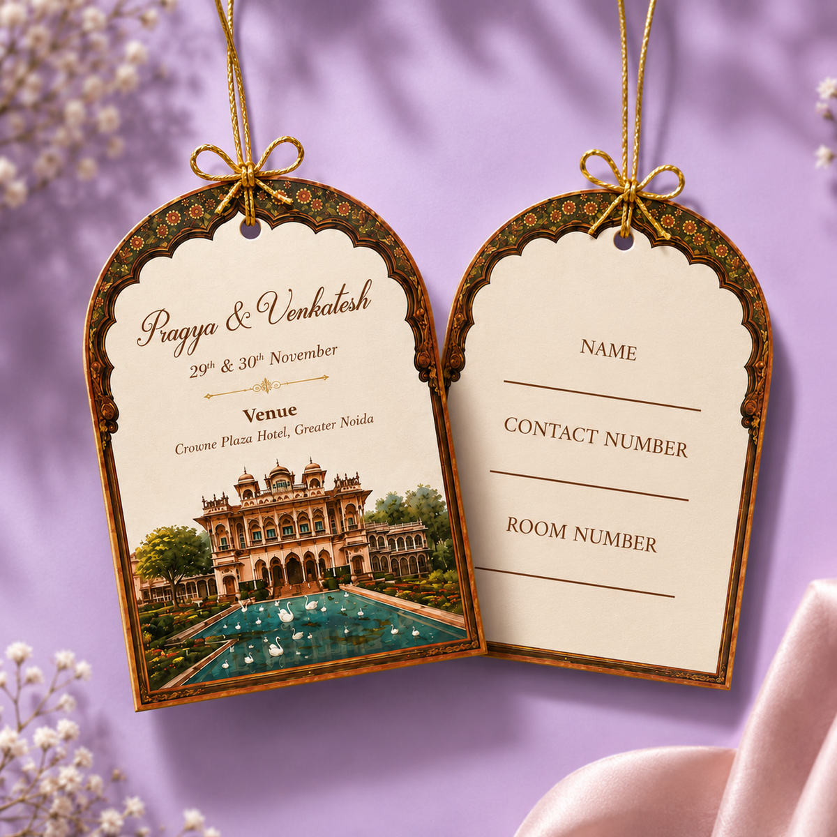 Royal Haveli 3D Luggage Tag
