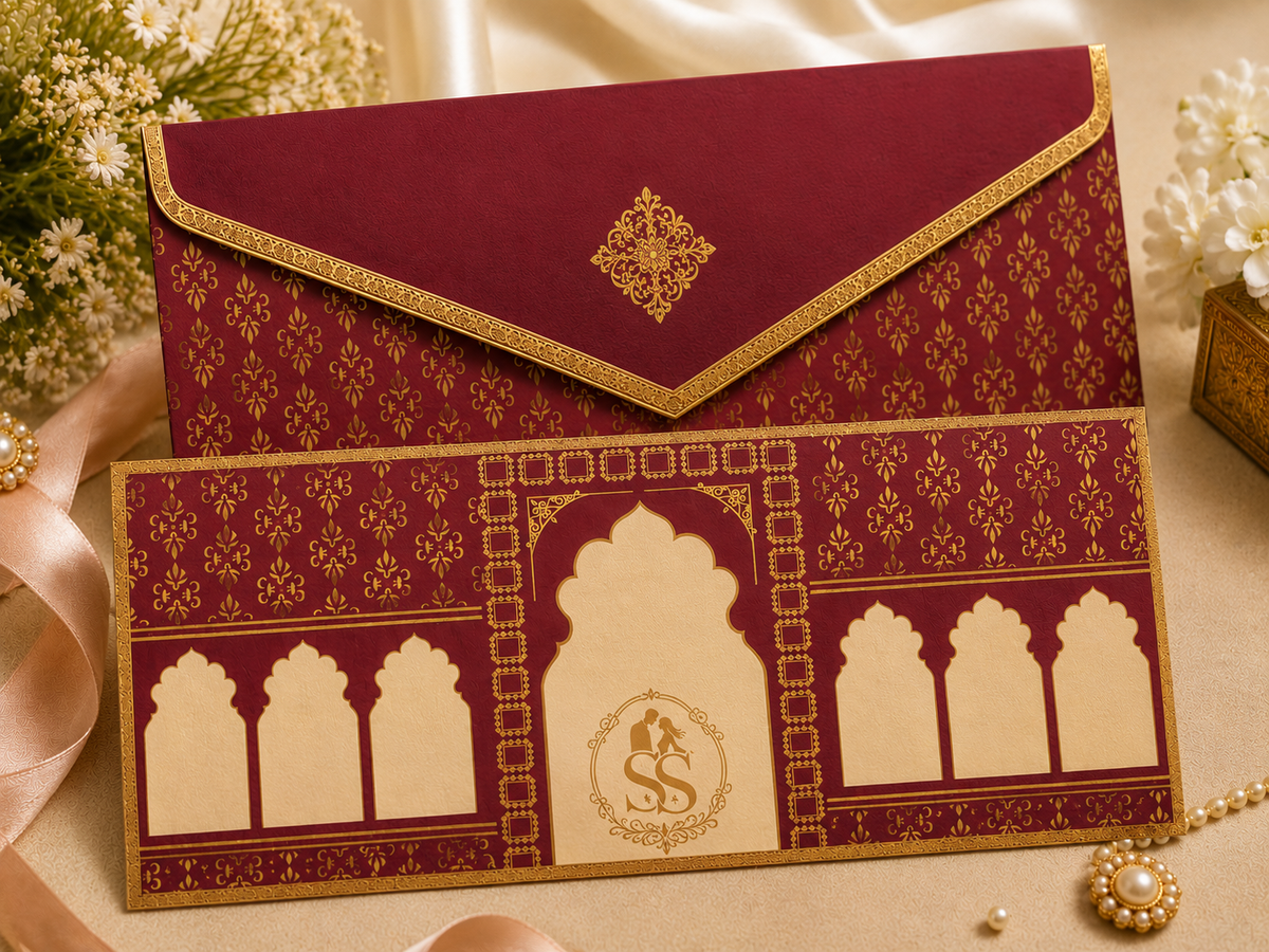 Royal Mughal Shagun Envelope