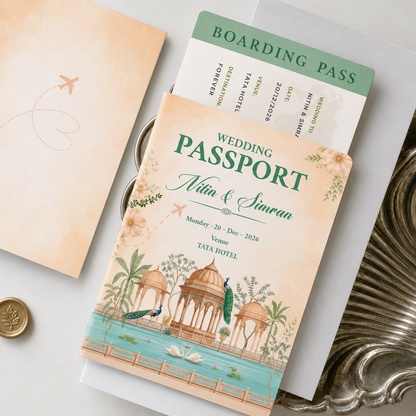Royal Oasis Wedding Passport Itinerary