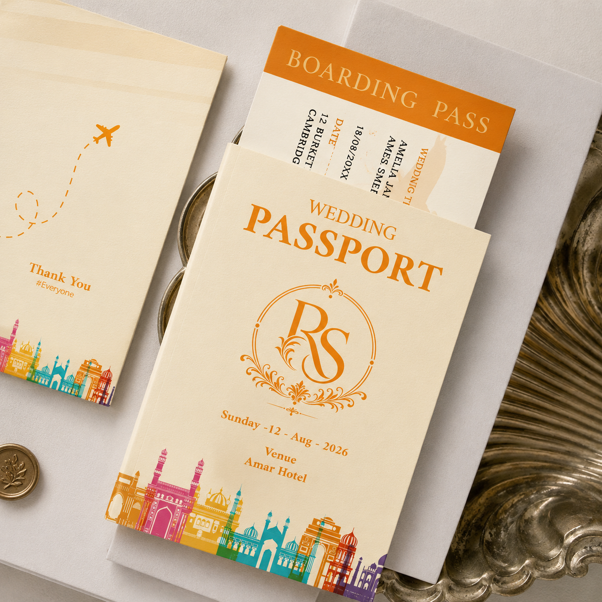 The India Trails Wedding Passport Itinerary