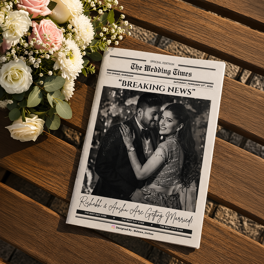 The Wedding Times Wedding Newspaper