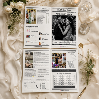 The Wedding Times Wedding Newspaper