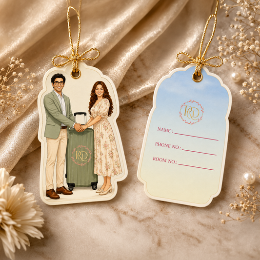 Wander Love Tag 3d Luggage Tag