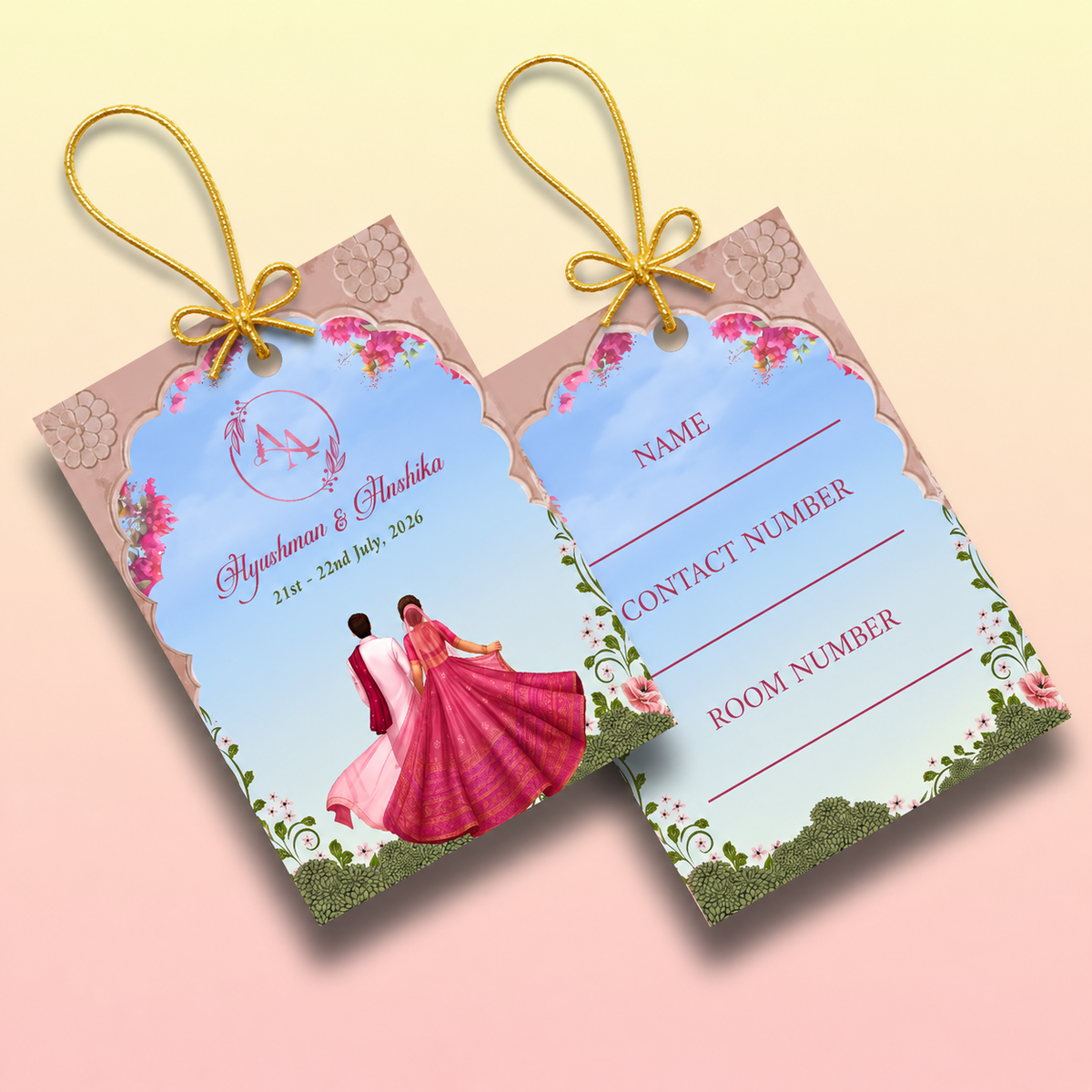 The Signature Guest 2D Luggage Tag