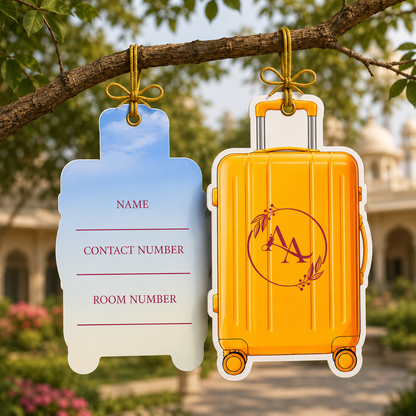 3D Suit case Luggage Tag